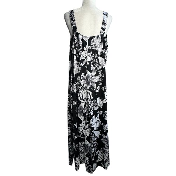 John Paul Richard Floral Printed Maxi Dress Women's PLUS Size 1X - Picture 8 of 8